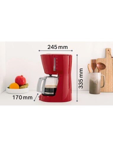 Machine à café CompactClass  marque bosch Extra Rouge TKA3A034