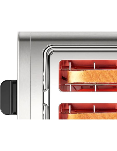 Toaster compact  marque bosch Acier inoxydable TAT7203