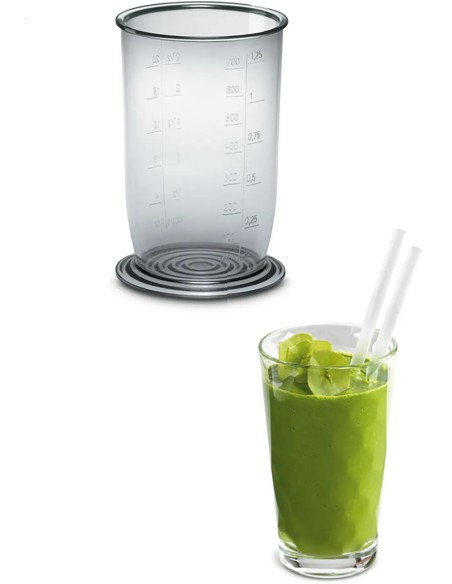 Mixeur plongeant CleverMixx 400 W Blanc, Rouge vif MSM24100