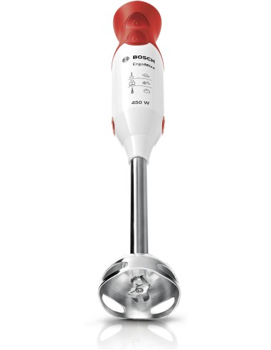 Mixeur plongeant ErgoMixx 450 W Blanc, rouge MSM64110