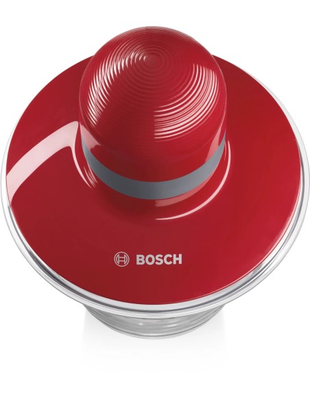 Mini hachoir 400 W Rouge, Gris