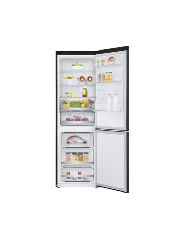 Réfrigérateur LG No Frost Inverter 470L Noir + Installation  SAV MAROC