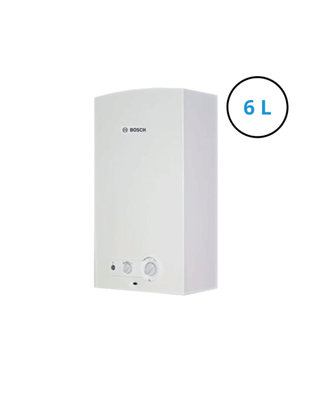 CHAUFFE EAU A GAZ BOSCH 6L ELECTRONIQUE "Sans installation"