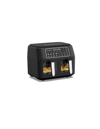AIR FRYER SCHNEIDER DUAL 4L+4L NOIR