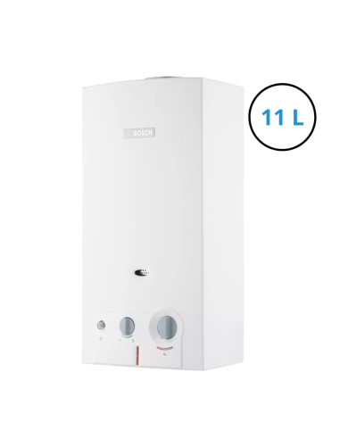 CHAUFFE EAU A GAZ BOSCH 11L ELECTRONIQUE "Sans installation"