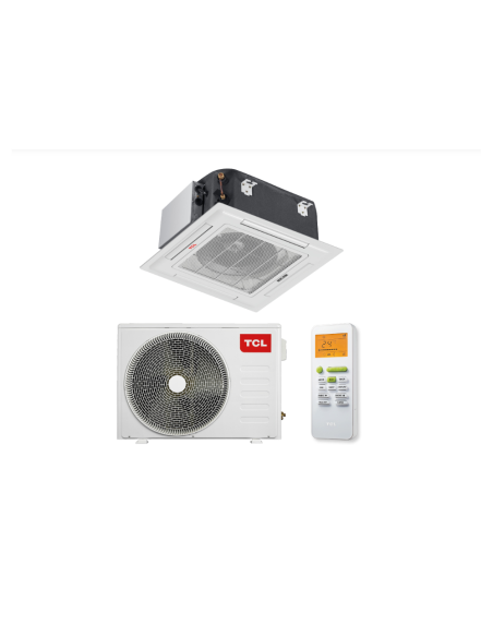 CLIMATISEUR TCL 36000 CASSETTE INVERTER + FAÇADE  "sans installation"