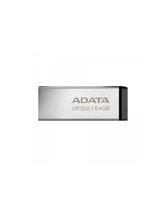 Clé USB Adata Ur350 Flash 64g 3.2 Silver Black