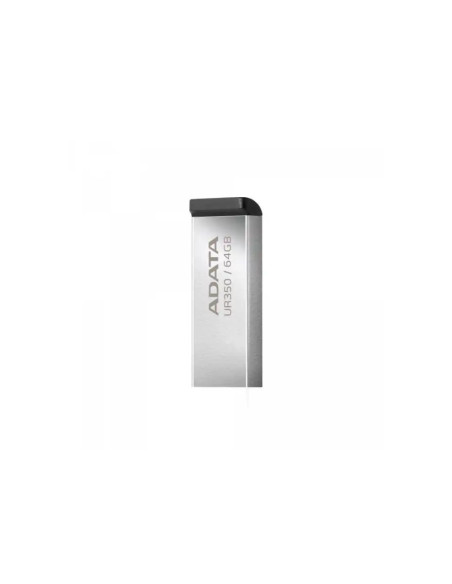 Clé USB Adata Ur350 Flash 64g 3.2 Silver Black