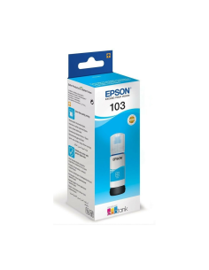 BOUTEILLE D ENCRE EPSON ECOTANK 103 BLEU CYAN