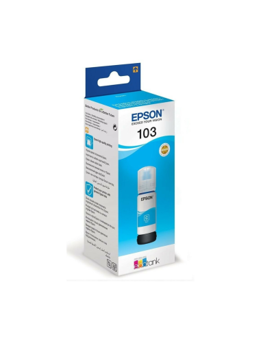 BOUTEILLE D ENCRE EPSON ECOTANK 103 BLEU CYAN