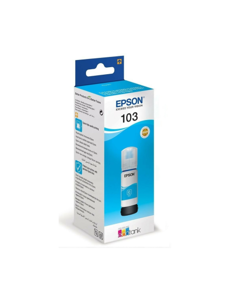 BOUTEILLE D ENCRE EPSON ECOTANK 103 BLEU CYAN
