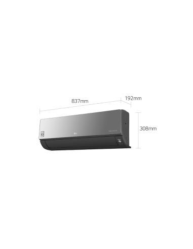 CLIMATISEUR LG 9000 ARTCOOL SMART INVERTER NEW INT WiFi, Chauffage "sans installation"