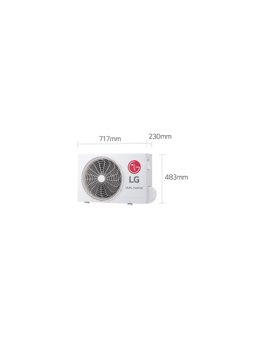 CLIMATISEUR LG 9000 ARTCOOL SMART INVERTER NEW INT WiFi, Chauffage "sans installation"