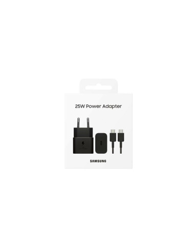 CHARGEUR SAMSUNG 25W C-TO-C AVEC CABLE NOIR