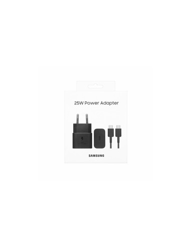 CHARGEUR SAMSUNG 25W C-TO-C AVEC CABLE NOIR