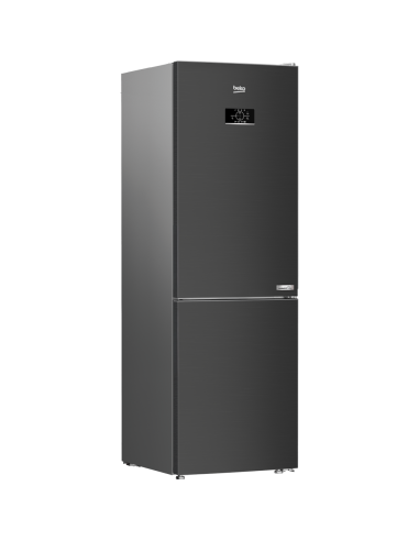 REFRIGERATEUR BEKO COMBINE No Frost A++ 60CM  INOX NOIR