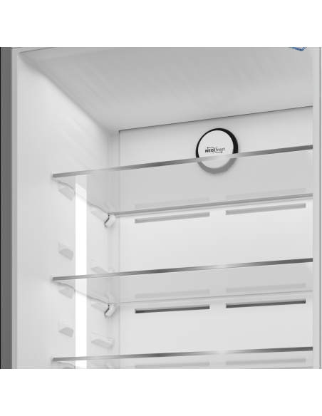 REFRIGERATEUR BEKO 2 PORTES NF A+ 420L SILVER