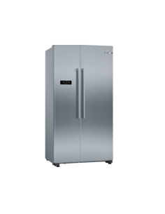 REFRIGERATEUR  BOSCH SIDE BY SIDE 616L AVEC AFF INOX