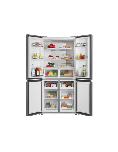 REFRIGERATEUR CANDY  4 PORTES (FRENCH DOOR )  SILVER