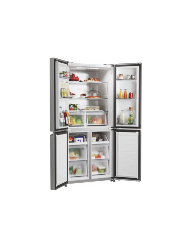 REFRIGERATEUR CANDY  4 PORTES (FRENCH DOOR )  SILVER