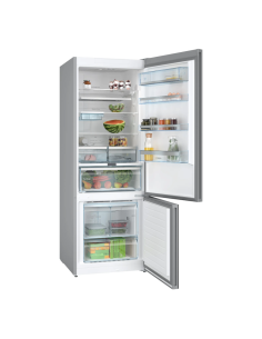 REFRIGERATEUR BOSCH COMBINE 70CM VERRE NOIR 2