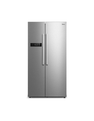 REFRIGERATEUR MIDEA SIDE BY SIDE 530L AVEC AFFICHEUR INOX