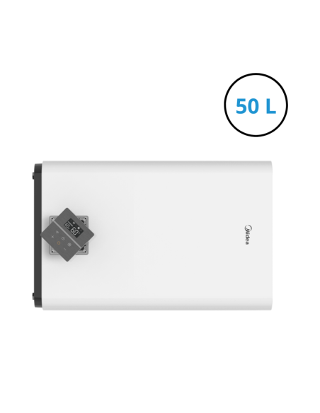 CHAUFFE EAU ELECTRIQUE MIDEA SLIM 2000W 50L SMART DIGITAL HORIZONTAL/VERTICAL "Sans installation"