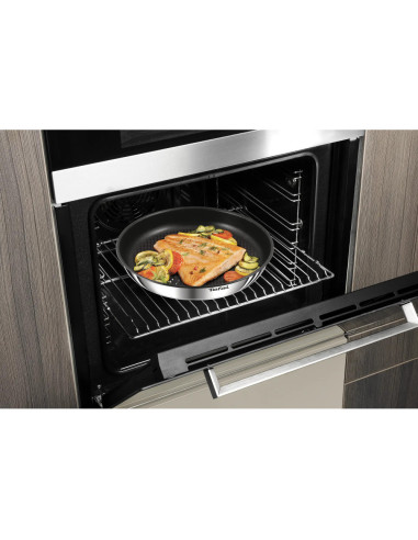 BATTERIE DE CUISINE TEFAL INOX INGENIO 10PCS EMOTION (2 POELES REV 22/26CM / 2 CASS 16/18CM