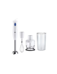 MIXEUR PLONGEANT BRAUN MULTIQUICK 1 + MINI HACHOIR + FOUET 2