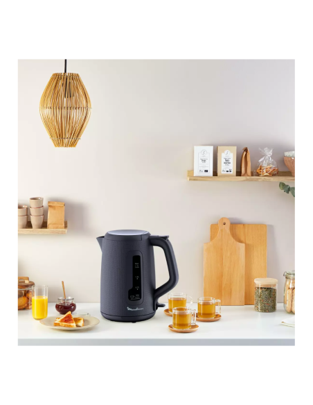 BOUILLOIRE MORNING 1,7L 2400W NOIR BY2M0810 MOULINEX