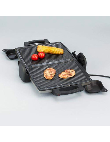 PANINI SEVERIN 1800W GRILL VIANDE GRIS