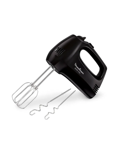 BATTEUR MOULINEX ELECTRIQUE AVEC FOUETS ET CROCHETS