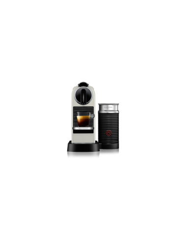 CAFETIERE NESPRESSO CITIZ & MILK D123 WHITE