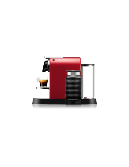 CAFETIERE NESPRESSO CITIZ & MILK C123 ROUGE CERISE