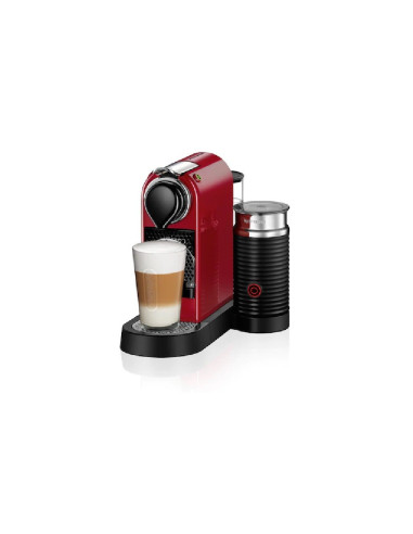 CAFETIERE NESPRESSO CITIZ & MILK C123 ROUGE CERISE