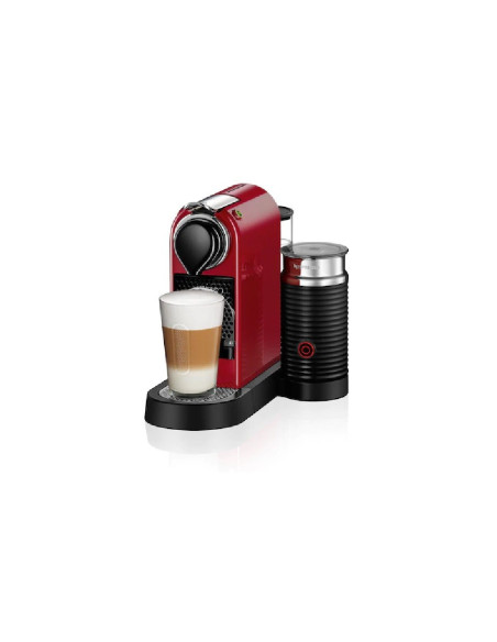 CAFETIERE NESPRESSO CITIZ & MILK C123 ROUGE CERISE