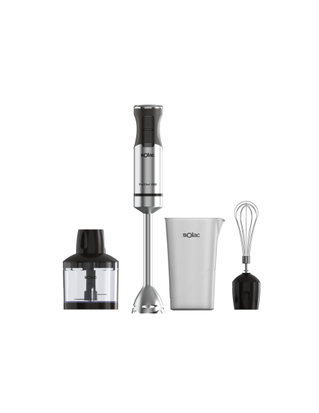 PACK (Mixeur Pro Chef 1502 SOLAC+PANINI BISTRO ESSENTIAL TAURUS)