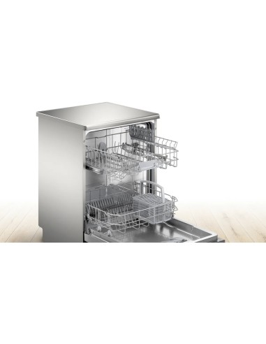 Série 2 Lave-vaisselle pose-libre 60 cm Acier brossé anti-traces SMS25AI00V