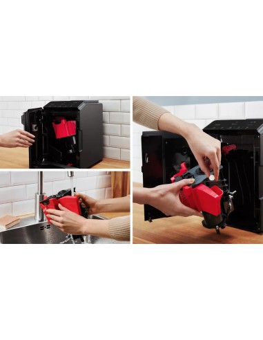 Série 2 Machine à café tout-automatique VeroCafe Noir lustré, Réservoir d'eau TIE20119