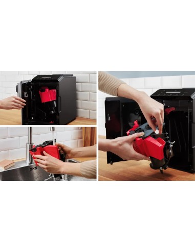 Série 2 Machine à café tout-automatique VeroCafe Argent soie, Réservoir d'eau TIE20301