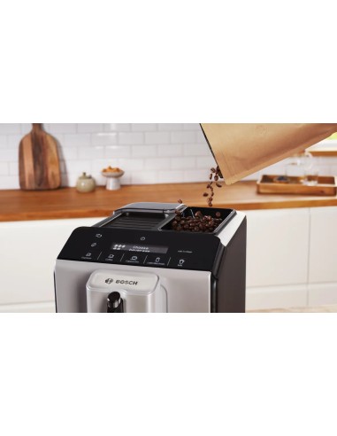 Série 2 Machine à café tout-automatique VeroCafe Argent soie, Réservoir d'eau TIE20301