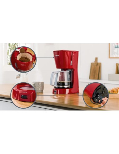 Machine à café CompactClass Extra Rouge TKA3A034