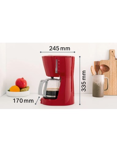 Machine à café CompactClass Extra Rouge TKA3A034