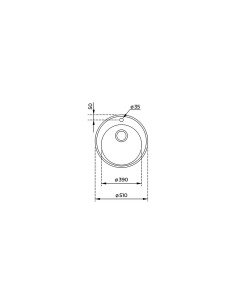 EVIER TEKA CENTROVAL 1C CEST C/REB 2