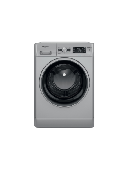 PACK ( REFRIGERATEUR WHIRLPOOL COMBINE 316L A++ INOX+MACHINE A LAVER WHIRLPOOL 8KG 1200TR 6EME SENCE SILVER)