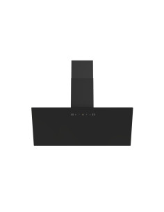 HOTTE SCHNEIDER DECORATIVE 90CM EN NOIR AVEC BLACK GLASS MOVABLE PANEL