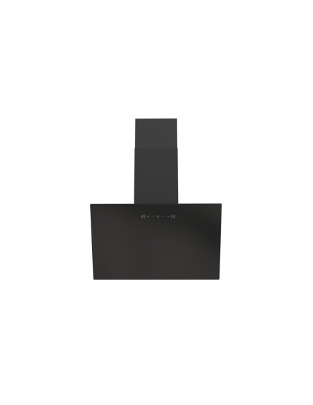 HOTTE SCHNEIDER DECORATIVE 60CM NOIR AVEC PANEL EN VERRE