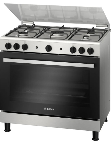 Série 2 Cuisinière au gaz Acier inoxydable HGV1F0U51S