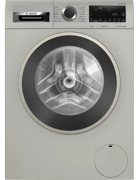 Série 4 lave-linge à chargement frontal 10 kg 1400 trs/min, Argent inox. WGA2540XME