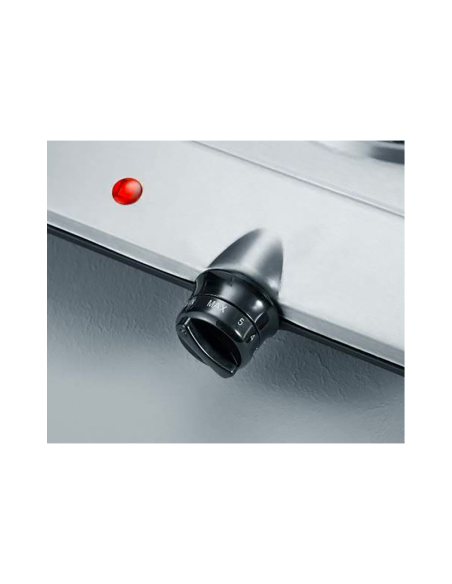 RECHAUD SEVERIN 2 PLAQUE INOX